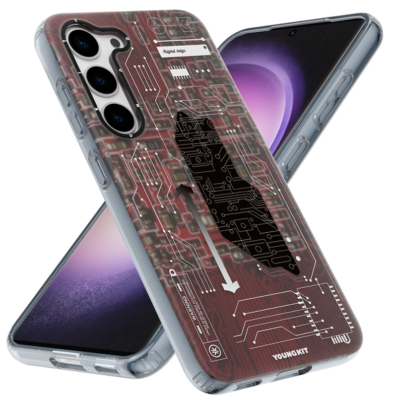 Galaxy S23 Case YoungKit Technology Series Cover - 2