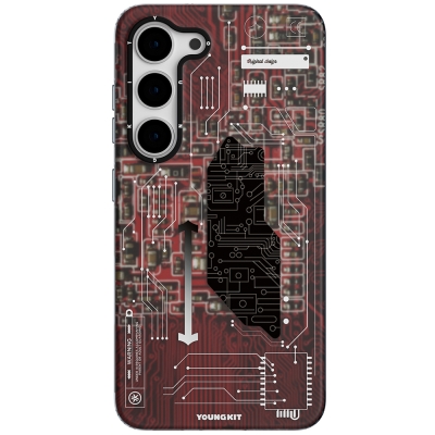 Galaxy S23 Case YoungKit Technology Series Cover - 4