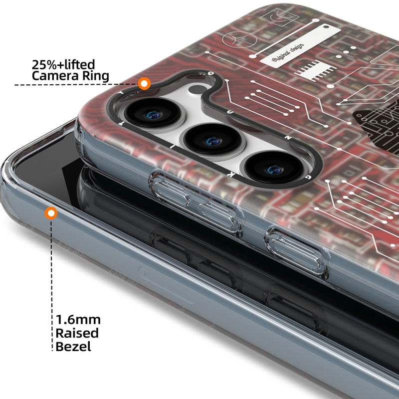 Galaxy S23 Case YoungKit Technology Series Cover - 7