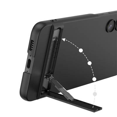 Galaxy S23 Case Zore Camera Protection Vertical Stand Ays Cover - 2