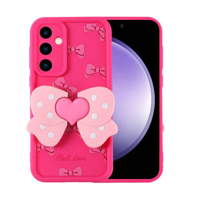 Galaxy S23 FE Case Camera Protected Figure Designed Zore Cover - 10