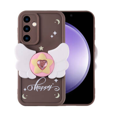 Galaxy S23 FE Case Camera Protected Figure Designed Zore Cover - 1