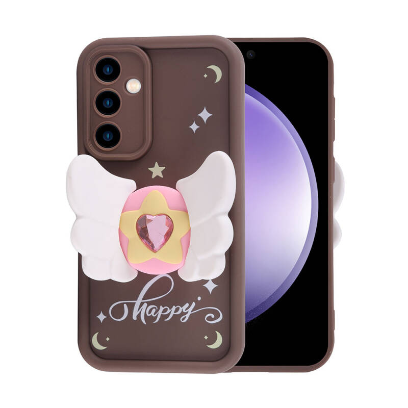 Galaxy S23 FE Case Camera Protected Figure Designed Zore Cover - 5