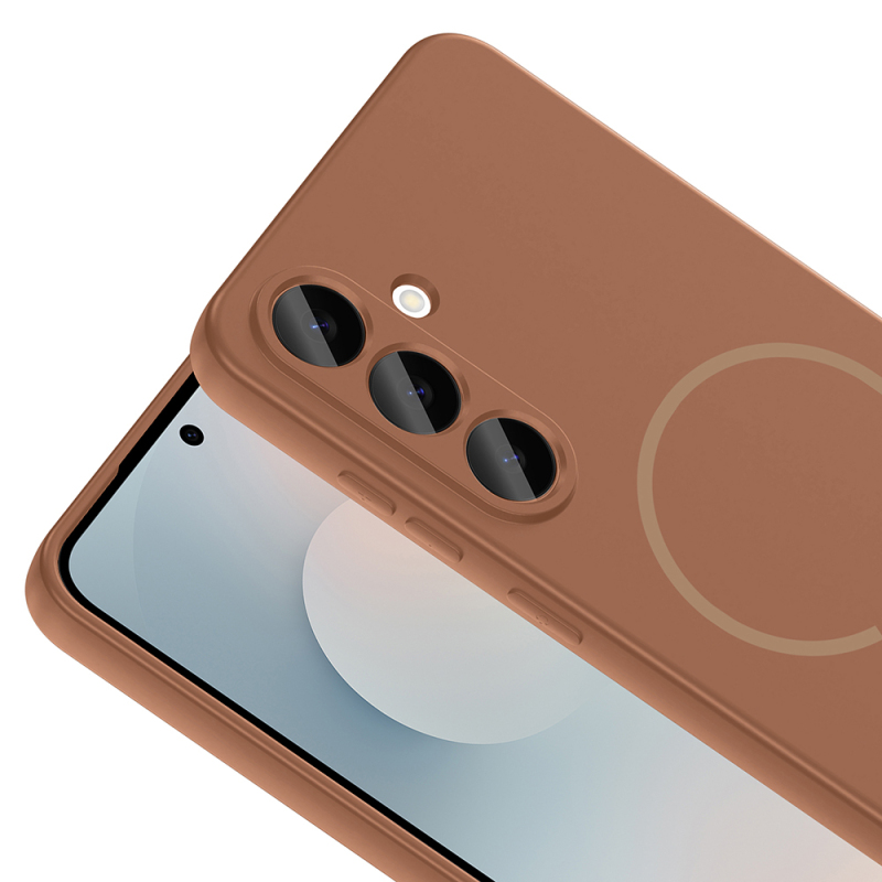 Galaxy S23 FE Case Zore Meta Cover with M-safe Charging Feature - 17