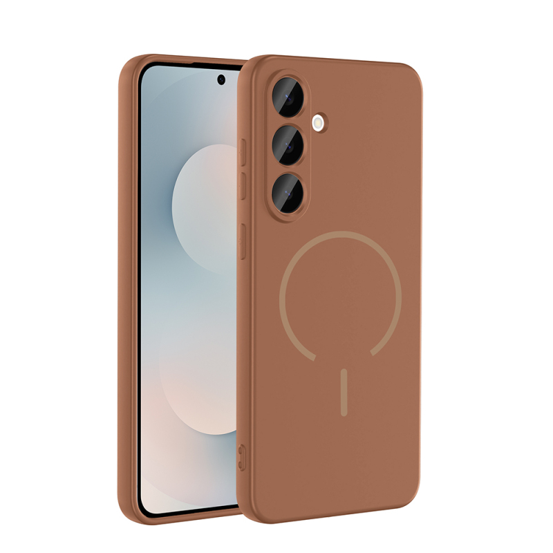 Galaxy S23 FE Case Zore Meta Cover with M-safe Charging Feature - 4