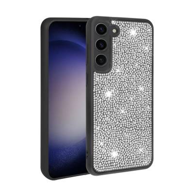 Galaxy S23 Plus Case Shiny Stone Design Zore Stone Cover - 7
