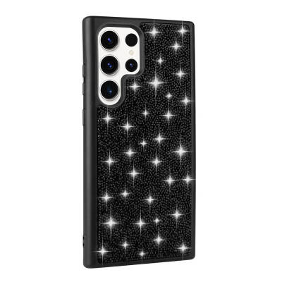 Galaxy S23 Ultra Case Shiny Stone Design Zore Diamond Cover - 14