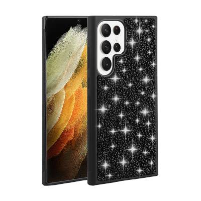 Galaxy S23 Ultra Case Shiny Stone Design Zore Linea Cover - 1