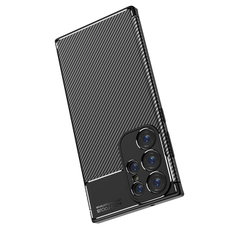 Galaxy S23 Ultra Case Zore Negro Silicon Cover - 4
