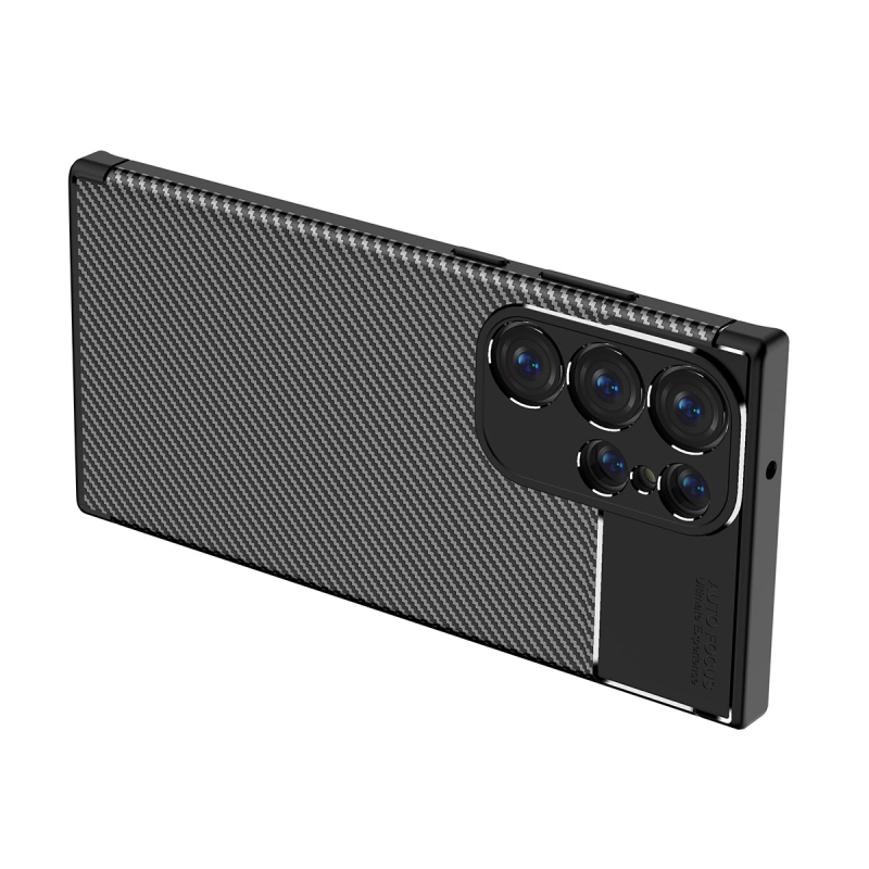 Galaxy S23 Ultra Case Zore Negro Silicon Cover - 7