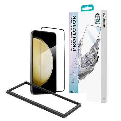 Galaxy S24 Benks Glass Warrior Glass Screen Protector + Easy Application Tool - 1