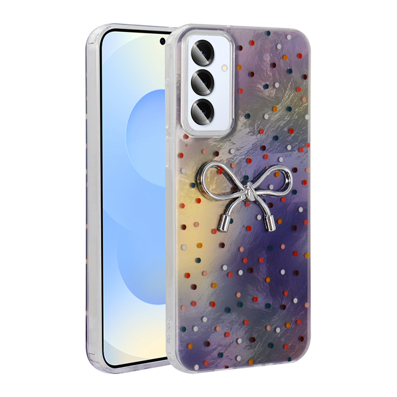 Galaxy S24 Case Camera Protection Figured Zore Ponti Silicone Cover - 1