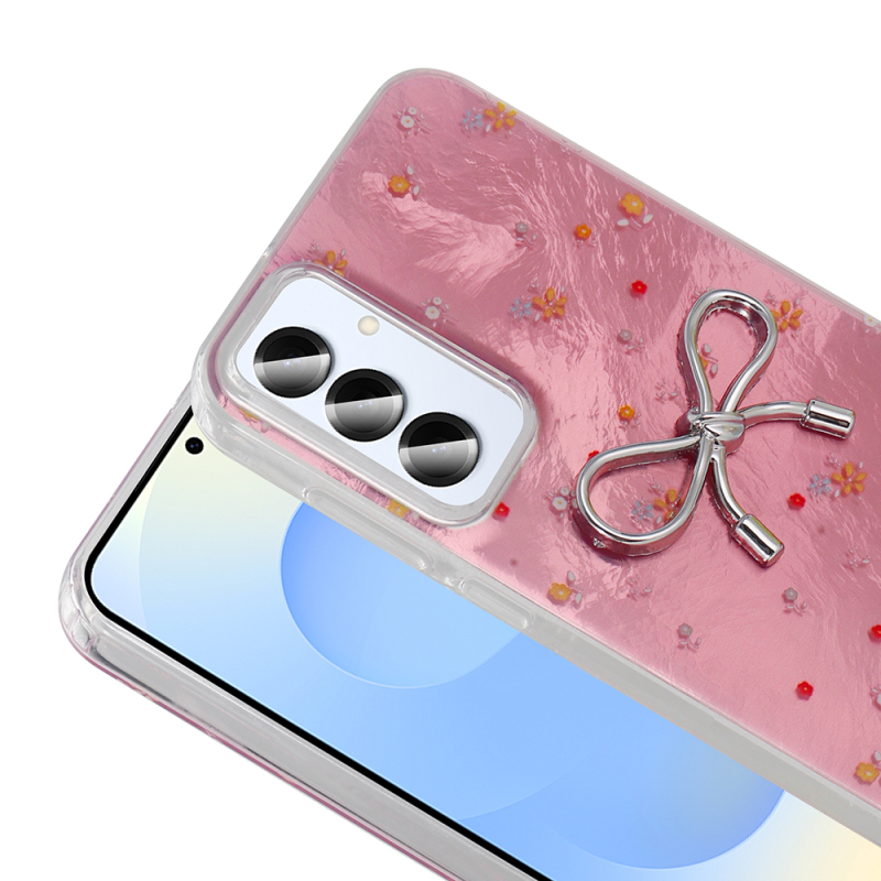 Galaxy S24 Case Camera Protection Figured Zore Ponti Silicone Cover - 7