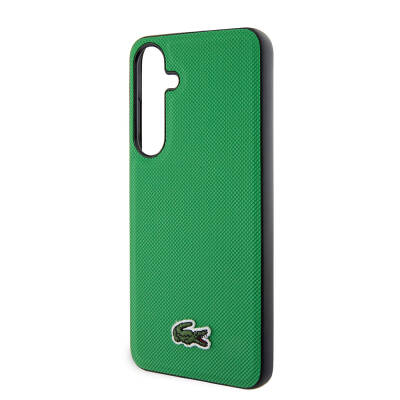 Galaxy S24 Case Lacoste Original Licensed PU Pique Pattern Back Cover with Iconic Crocodile Woven Logo - 14