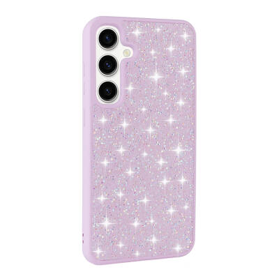 Galaxy S24 Case Shiny Stone Design Zore Diamond Cover - 16