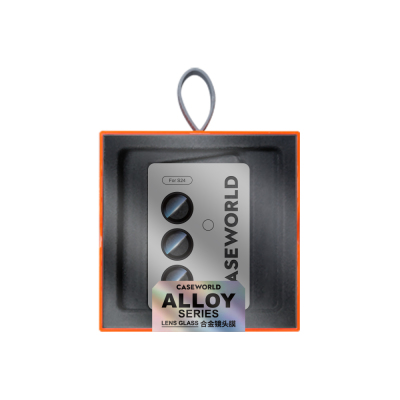 Galaxy S24 CaseWorld Alloy Series Oleophobic Anti-Reflective Camera Lens Protector - 7