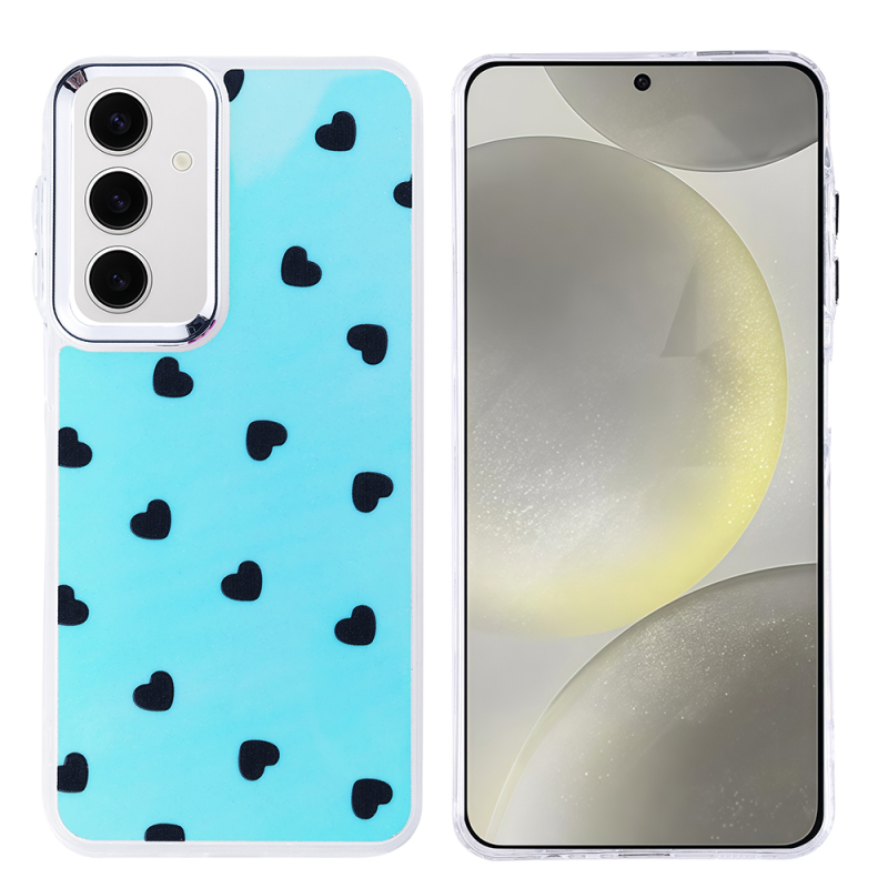 Galaxy S24 FE Case Airbag Design Zore Hadra Cover - 4