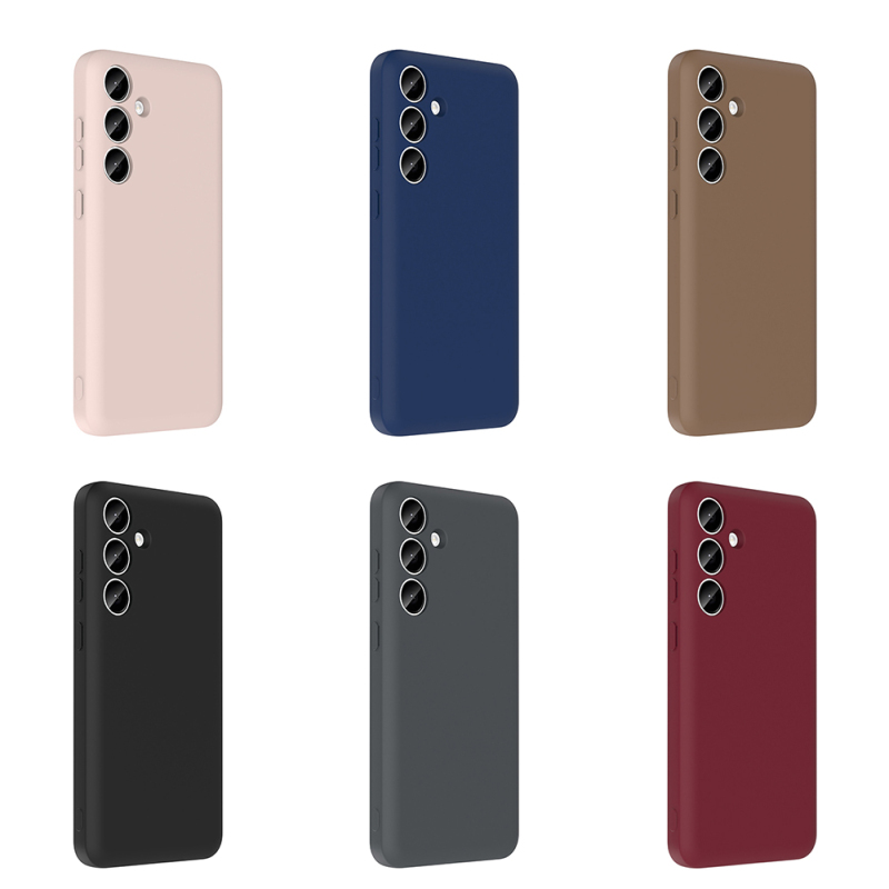 Galaxy S24 FE Kılıf Kamera Korumalı Kartlık Hazneli Zore Vitra Kapak - 20
