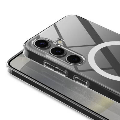 Galaxy S24 FE Kılıf Kamera Korumalı M-safe Sert PC Zore Porto Kapak - 5