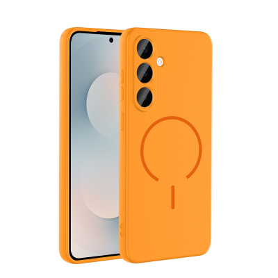 Galaxy S24 FE Kılıf M-safe Şarj Özellikli Zore Meta Kapak - 1