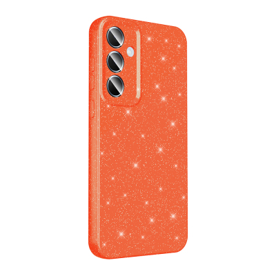 Galaxy S24 Plus Case Camera Protected Silvery Luxury Zore Koton Cover - 11
