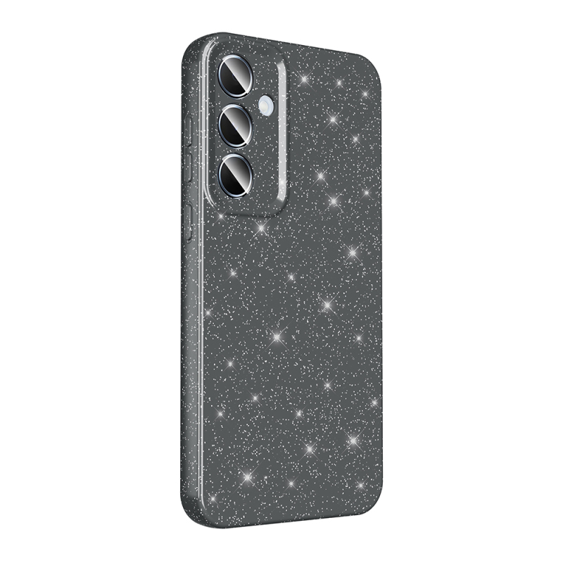 Galaxy S24 Plus Case Camera Protected Silvery Luxury Zore Koton Cover - 12
