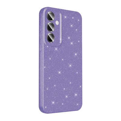 Galaxy S24 Plus Case Camera Protected Silvery Luxury Zore Koton Cover - 13