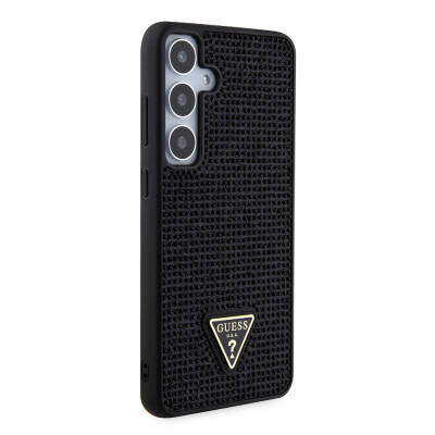 Galaxy S24 Plus Case Guess Original Licensed Stone Back Cover with Triangle Logo - 19