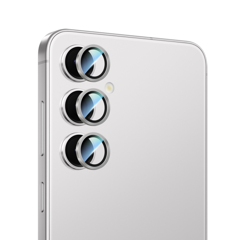 Galaxy S24 Plus CaseWorld Alloy Serisi Oleofobik Anti Reflective Kamera Lens Koruyucu - 1