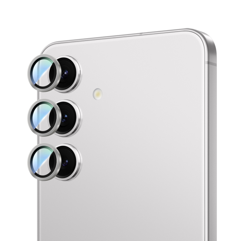 Galaxy S24 Plus CaseWorld Alloy Serisi Oleofobik Anti Reflective Kamera Lens Koruyucu - 5