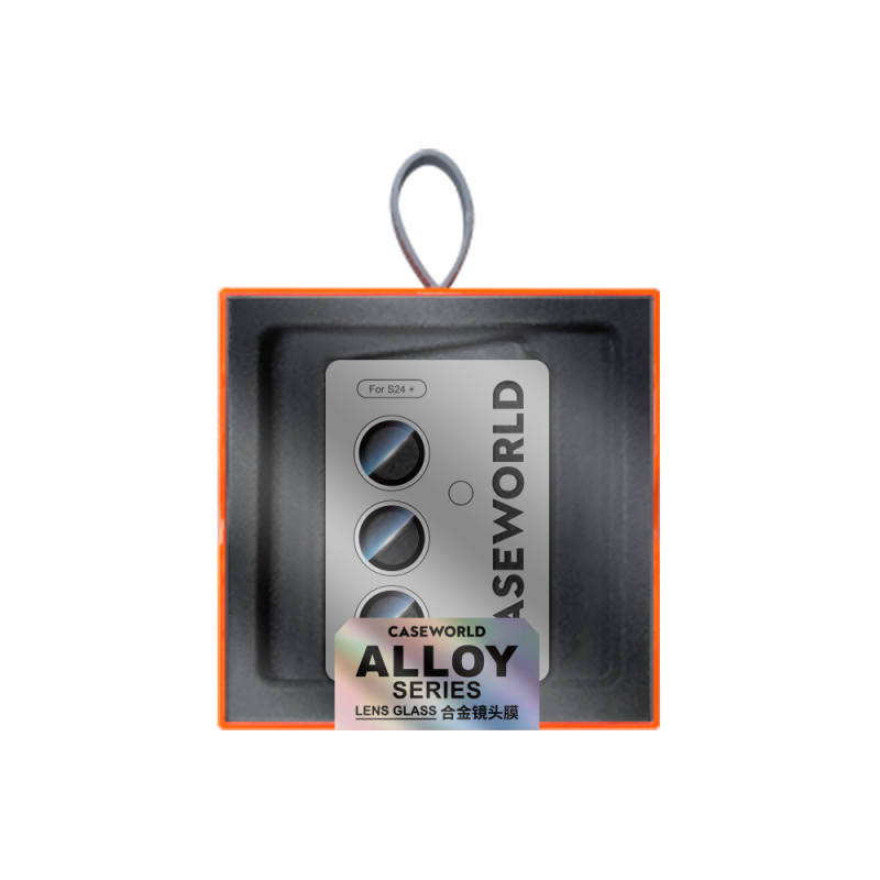 Galaxy S24 Plus CaseWorld Alloy Serisi Oleofobik Anti Reflective Kamera Lens Koruyucu - 7