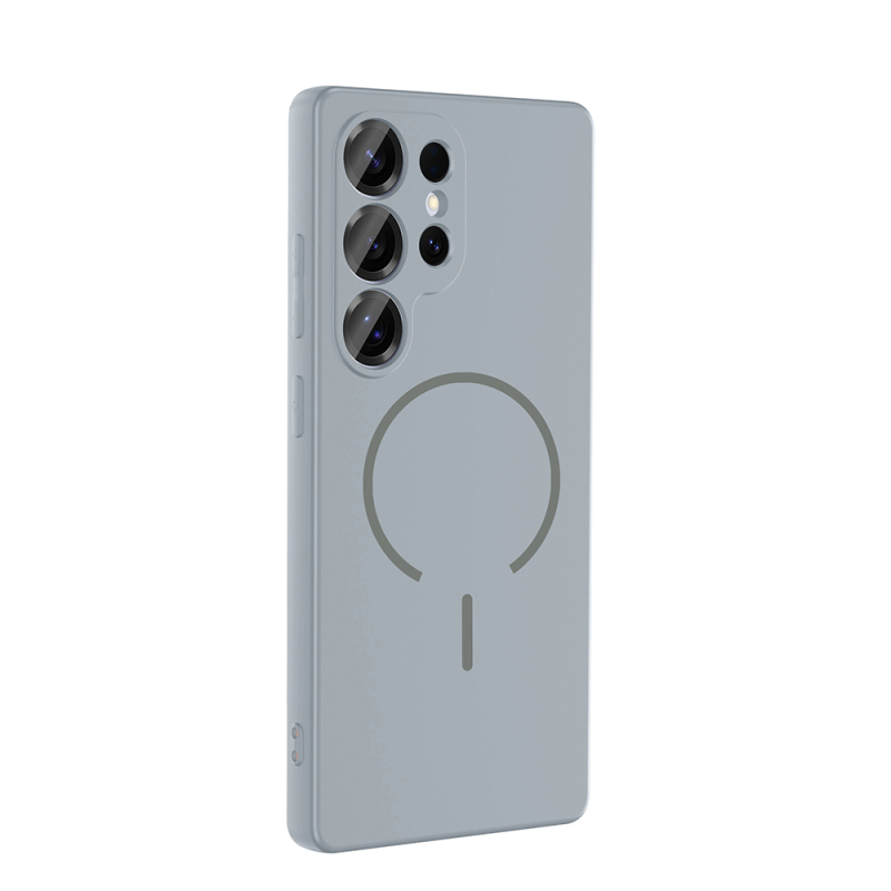 Galaxy S24 Ulta Case Zore Meta Cover with M-safe Charging Feature - 14