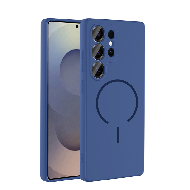 Galaxy S24 Ulta Case Zore Meta Cover with M-safe Charging Feature - 4