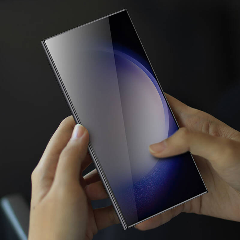 Galaxy S24 Ultra Benks Ultra Shield 0.3mm Privacy Ekran Koruyucu + Kolay Uygulama Aparatlı - 4