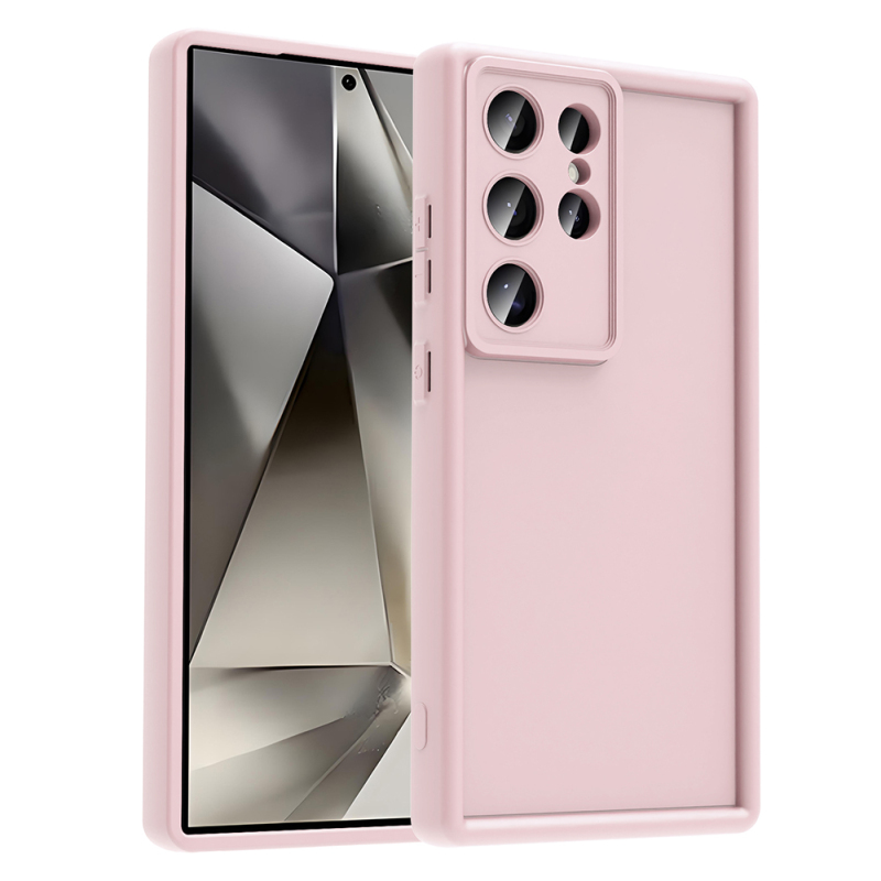Galaxy S24 Ultra Case Camera Protected Zore Ananas Cover - 3