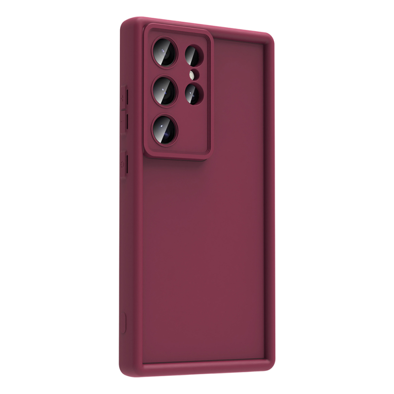 Galaxy S24 Ultra Case Camera Protected Zore Ananas Cover - 12