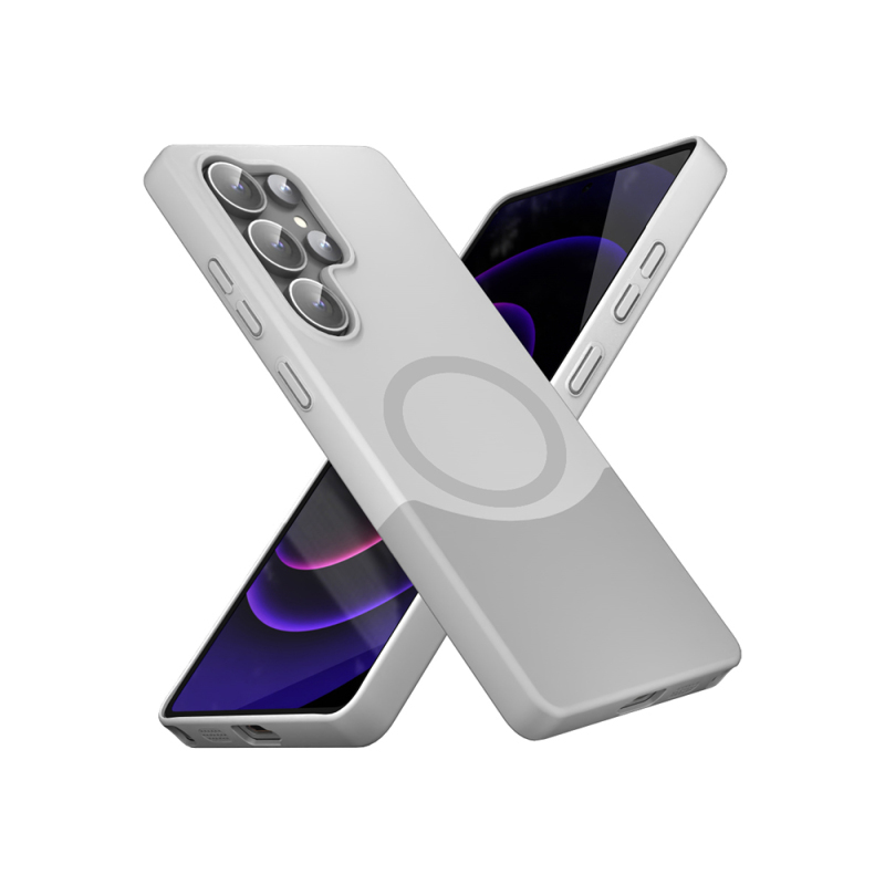Galaxy S24 Ultra Case M-Safe Charging Feature Magnetic Zore Double Cover - 5