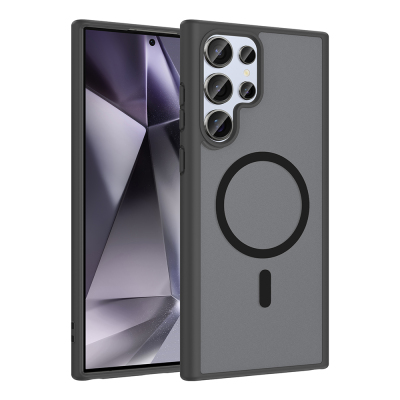 Galaxy S24 Ultra Case M-safe Charging Feature Zore Ballet Flat Cover - 1