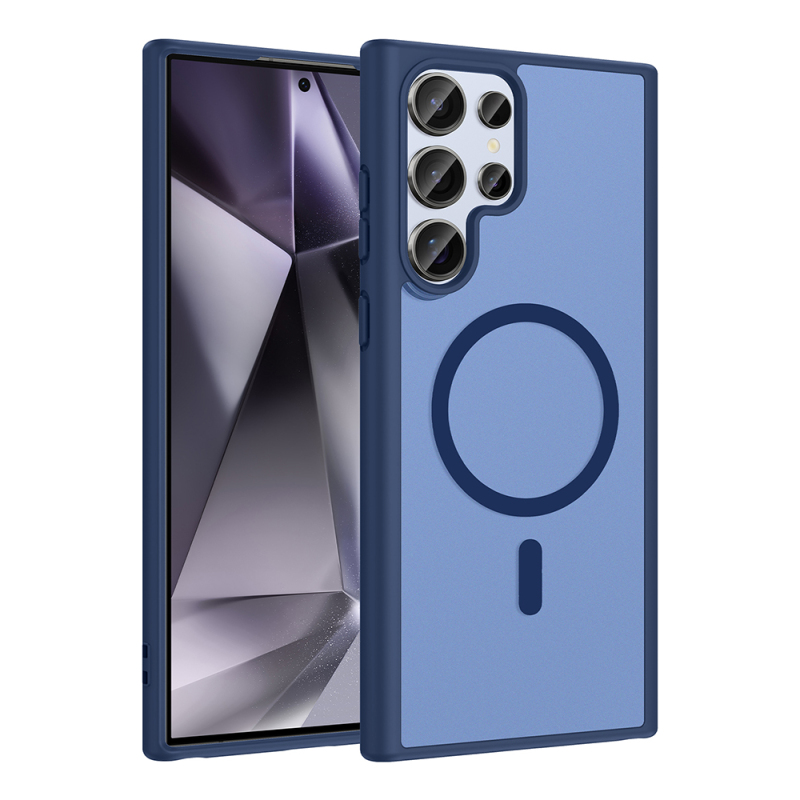 Galaxy S24 Ultra Case M-safe Charging Feature Zore Ballet Flat Cover - 3