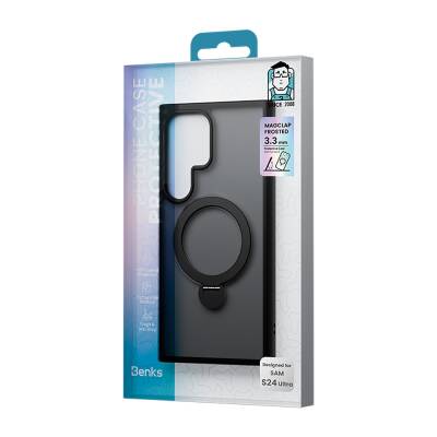 Galaxy S24 Ultra Case Magsafe Charging Feature Benks Stand Mist Protective Cover - 19