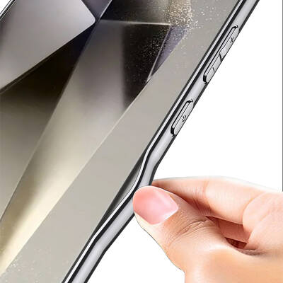 Galaxy S24 Ultra Case Ultra Thin Camera Protected PC + Leather Back Surface Zore X-Pro Cover - 7