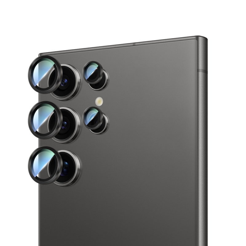Galaxy S24 Ultra CaseWorld Alloy Series Oleophobic Anti-Reflective Camera Lens Protector - 5