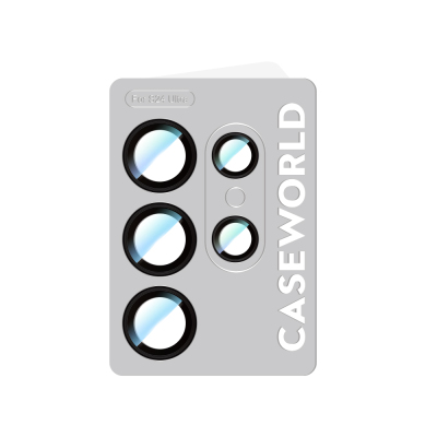 Galaxy S24 Ultra CaseWorld Alloy Serisi Oleofobik Anti Reflective Kamera Lens Koruyucu - 6