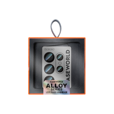 Galaxy S24 Ultra CaseWorld Alloy Serisi Oleofobik Anti Reflective Kamera Lens Koruyucu - 7