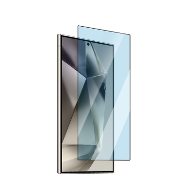Galaxy S24 Ultra CaseWorld Applicator Serisi 2.5D Eyesafe Mavi Işık Teknolojili 0.25mm Temperli Cam Ekran Koruyucu+ Uygulama Aparatı - 4