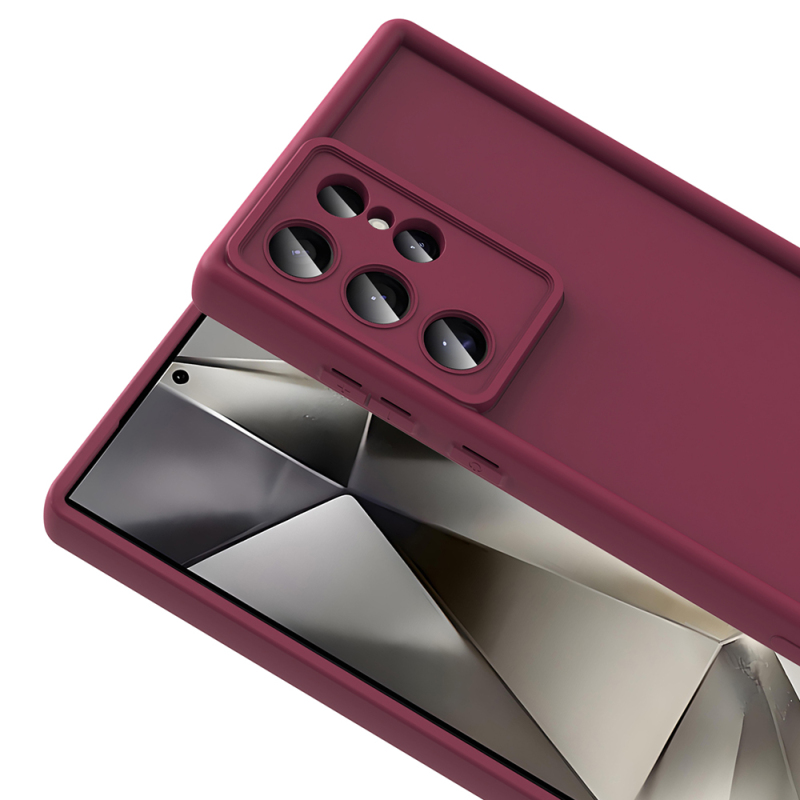 Galaxy S24 Ultra Kılıf Kamera Korumalı Zore Ananas Kapak - 13