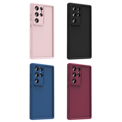 Galaxy S24 Ultra Kılıf Kamera Korumalı Zore Ananas Kapak - 14
