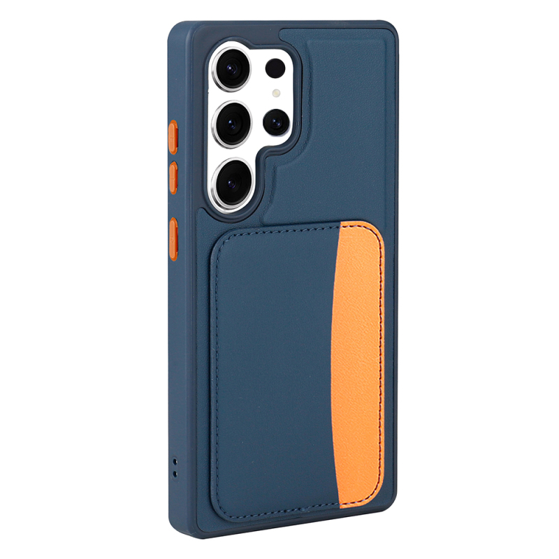 Galaxy S24 Ultra Kılıf Kartlıklı Zore X-Kart Silikon Kapak - 8