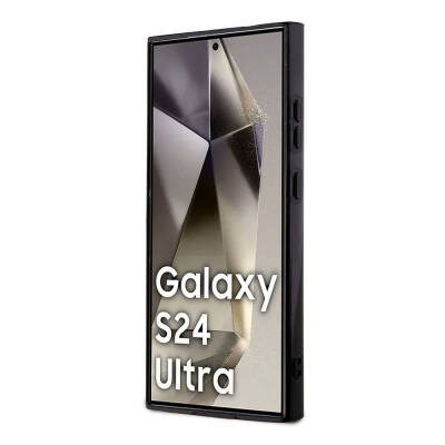 Galaxy S24 Ultra Kılıf Lacoste Orjinal Lisanslı Magsafe Şarj Özellikli Çift Katmanlı Timsah Logolu Blend Monogram Kapak - 5