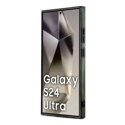 Galaxy S24 Ultra Kılıf Lacoste Orjinal Lisanslı Magsafe Şarj Özellikli Çift Katmanlı Timsah Logolu Blend Monogram Kapak - 13